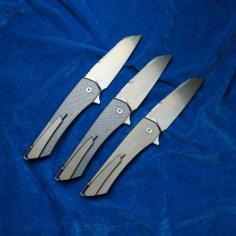 Pocket Knife Ceramic - 2026 LEMIFSHE 모하비 티타늄 핸들 세라믹