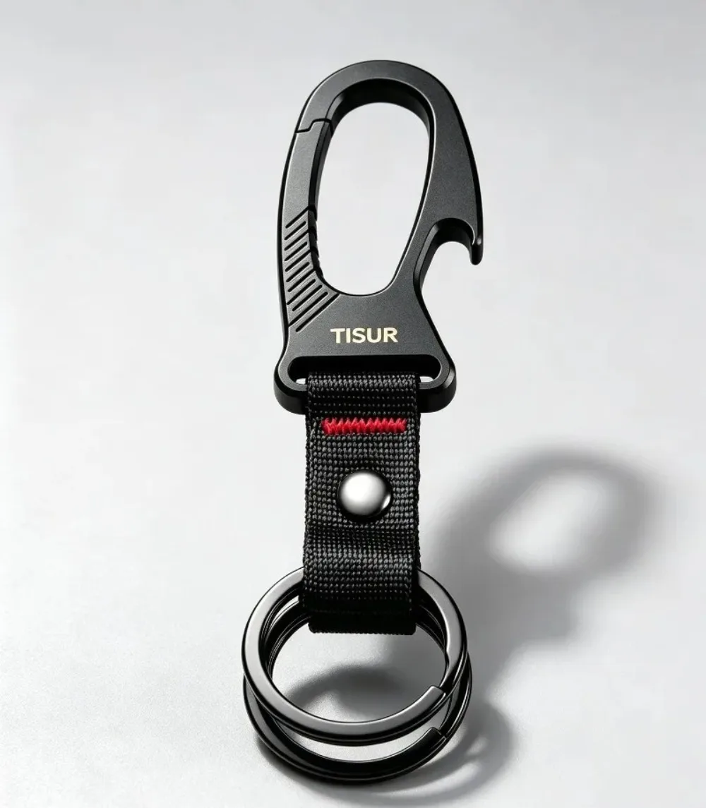 Edc Carry Clip - 티타늄 카라비너 키체인 클립 멀티툴, 휴대용