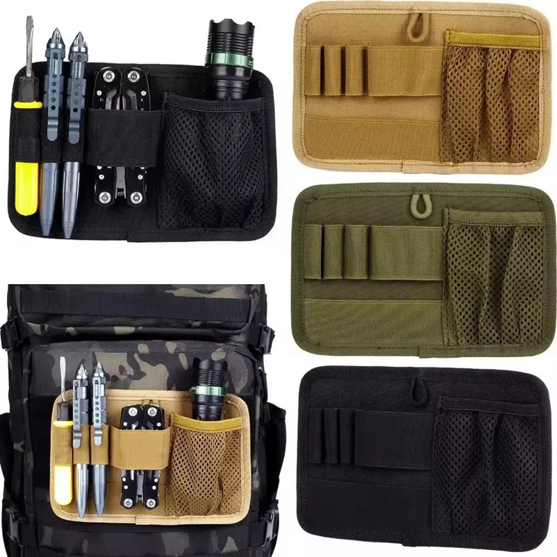 Edc Carry Pouch - 모듈식 후크 루프 패널 EDC 정리함