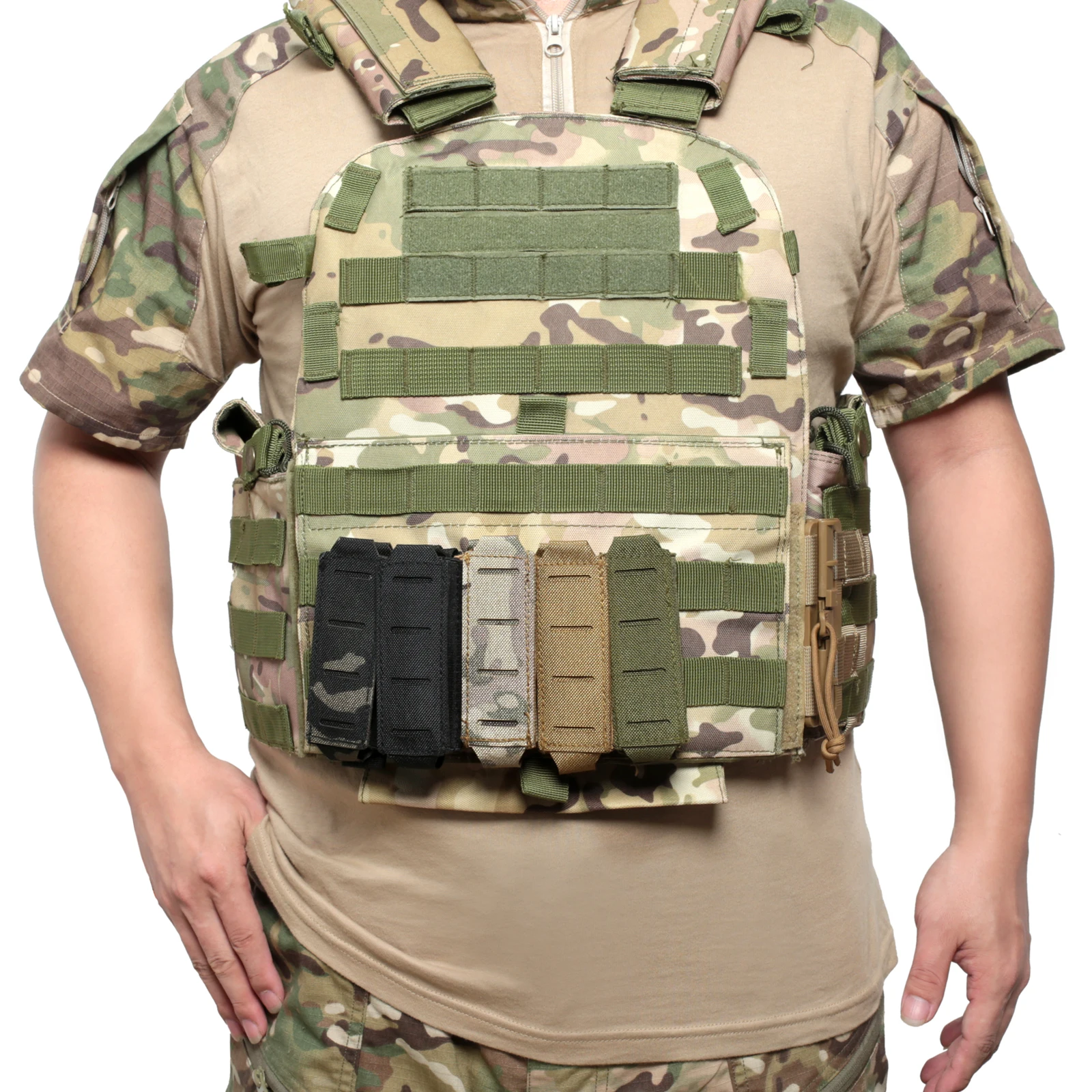 Molle 9mm 매거진 파우치 싱글 매거진 홀스터 야 - Edc Carry Flashlight 리뷰 및 가격