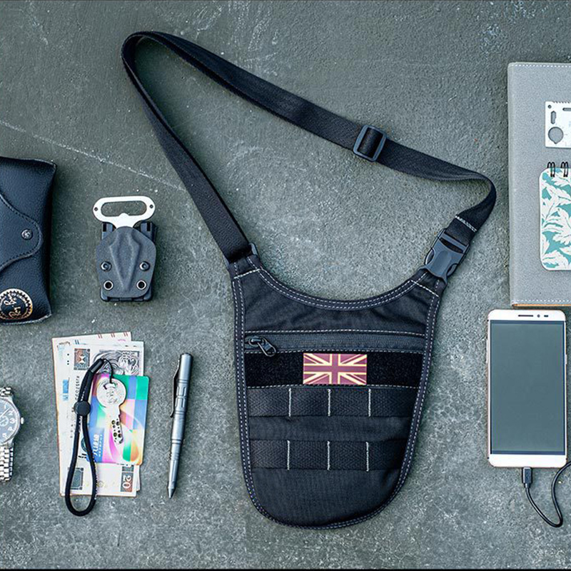 겨드랑이 전술 어깨 가방 지갑 에이전트 남자 숨겨진 몰 - Edc Concealed Carry 리뷰 및 가격