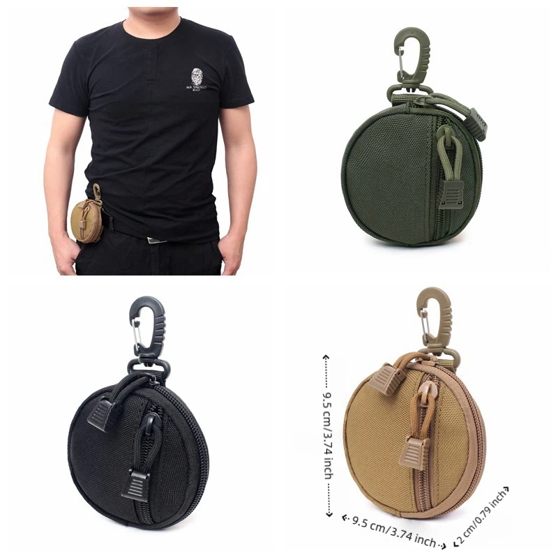 다기능 야외 허리 가방, 전술 나일론 미니 키체인 가방 - Edc Carry Pouch 리뷰 및 가격