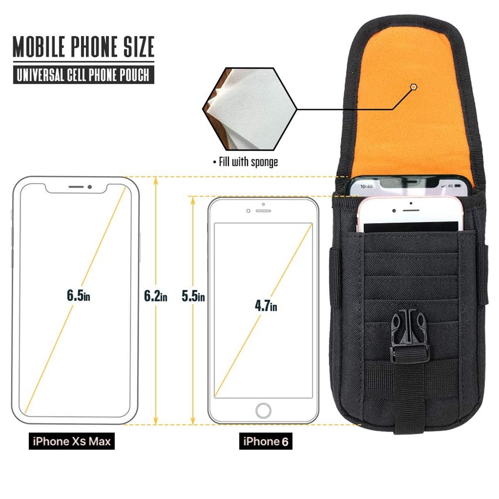 전술용 폰 파우치 몰리, 스마트폰 홀스터 가방 EDC  - Edc Carry Pouch 리뷰 및 가격