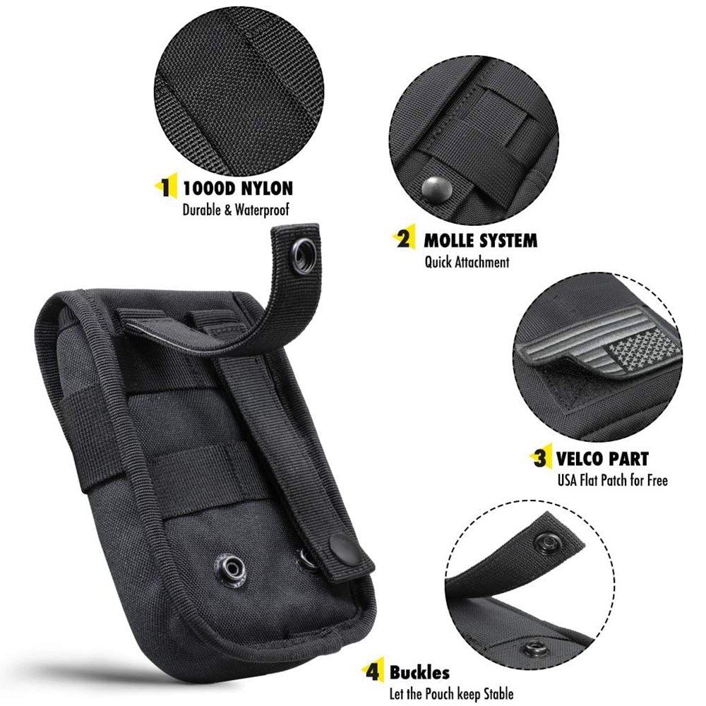 전술용 폰 파우치 몰리, 스마트폰 홀스터 가방 EDC  - Edc Carry Pouch 리뷰 및 가격