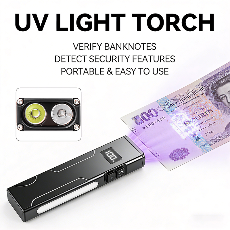 다기능 EDC 작업등 자석 UV 라이트 RGB 사이드  - Edc Carry Clip 리뷰 및 가격
