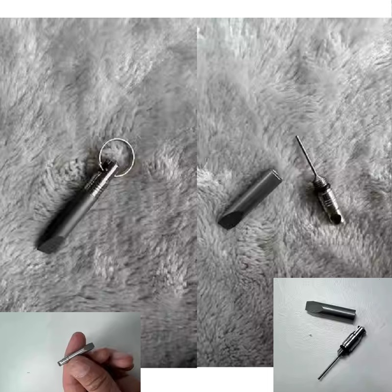 다기능 티타늄 합금 카드 바늘 키체인 제거, 휴대폰용  - Titanium Pry Bar 리뷰 및 가격