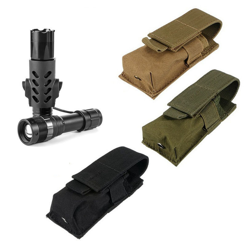 전술용 몰리 플래시라이트 파우치 토치 홀더 탄창 싱글  - Edc Carry Flashlight 리뷰 및 가격