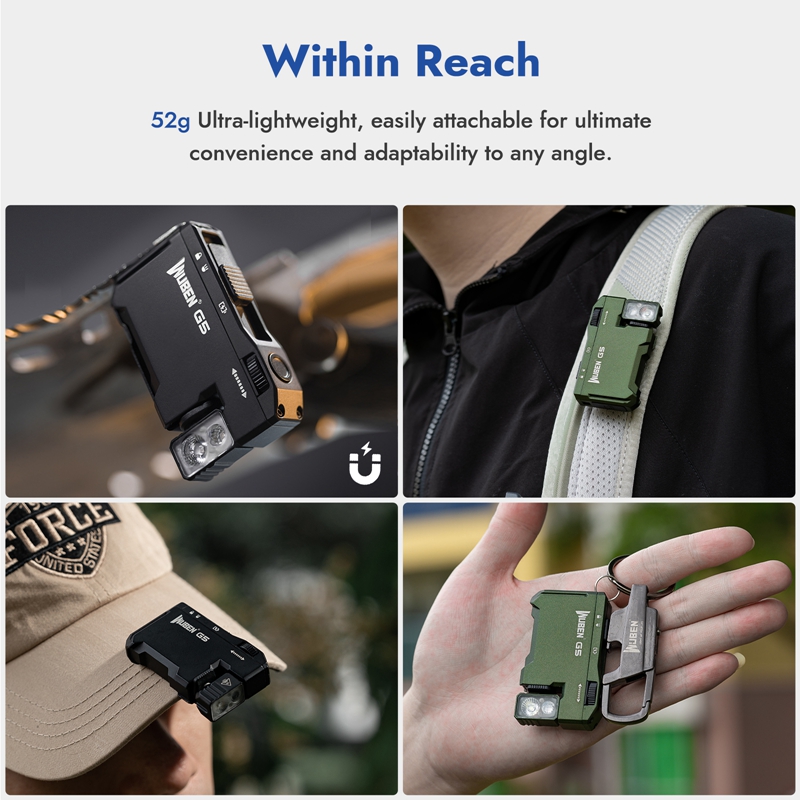 WUBEN G5 & X4 EDC 손전등 충전식 휴대용  - Edc Carry Flashlight 리뷰 및 가격