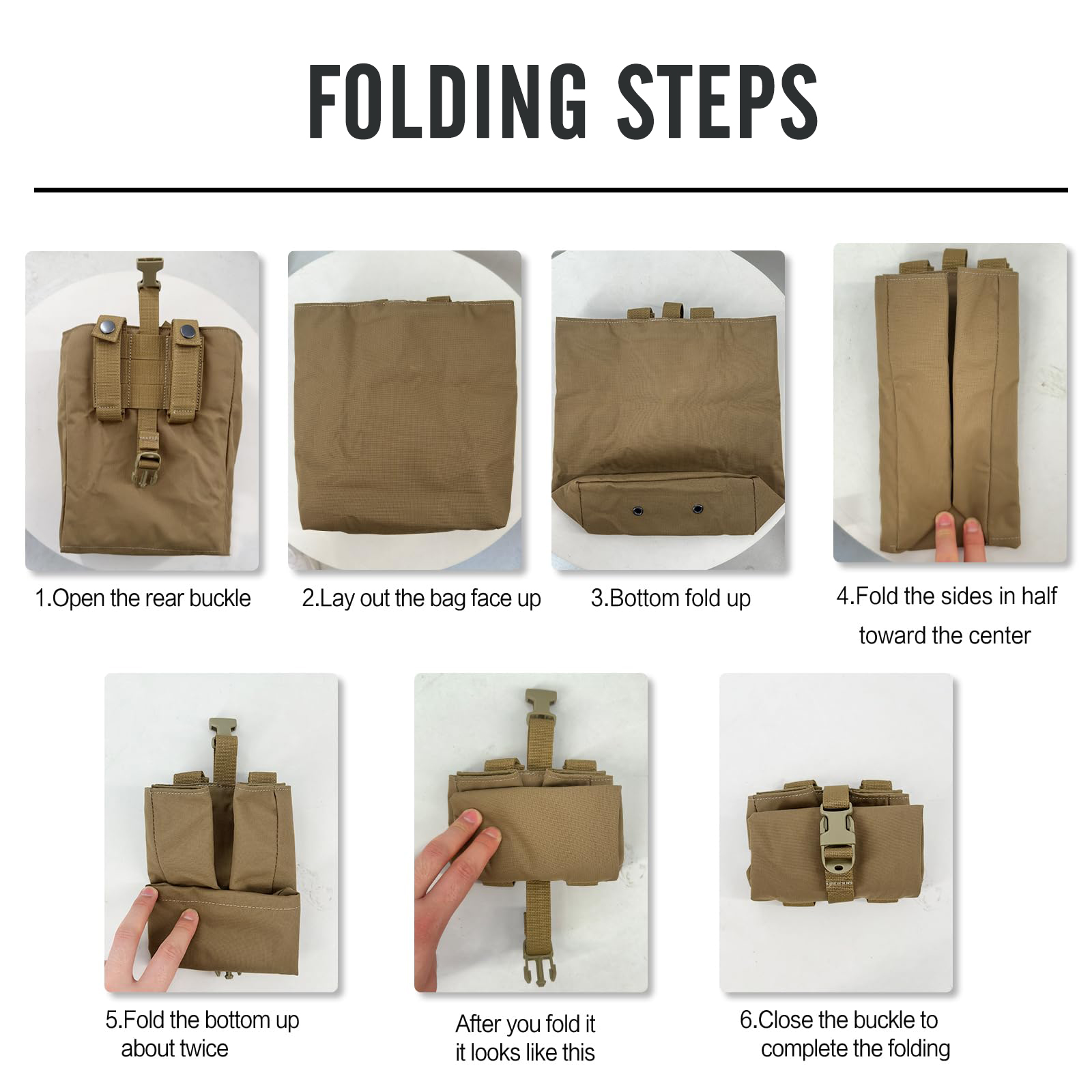 신형 몰리 폴딩 덤프 드롭 매거진 파우치 아웃도어 캠핑 - Edc Carry Pouch 리뷰 및 가격