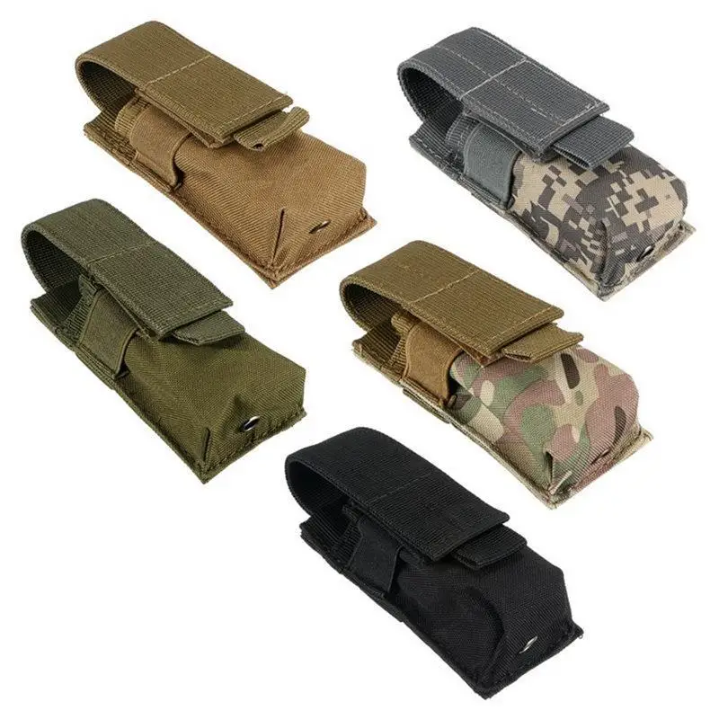 Molle 전술 M5 손전등 주머니 9MM 단일 잡지  - Edc Carry Flashlight 리뷰 및 가격