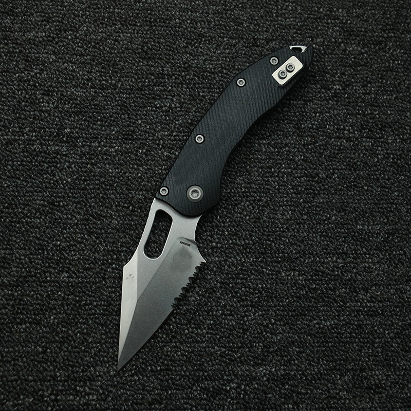 LEMIFSHE 수동 스티치 질감 G10 핸들 딥 캐리 - Edc Carry Clip 리뷰 및 가격