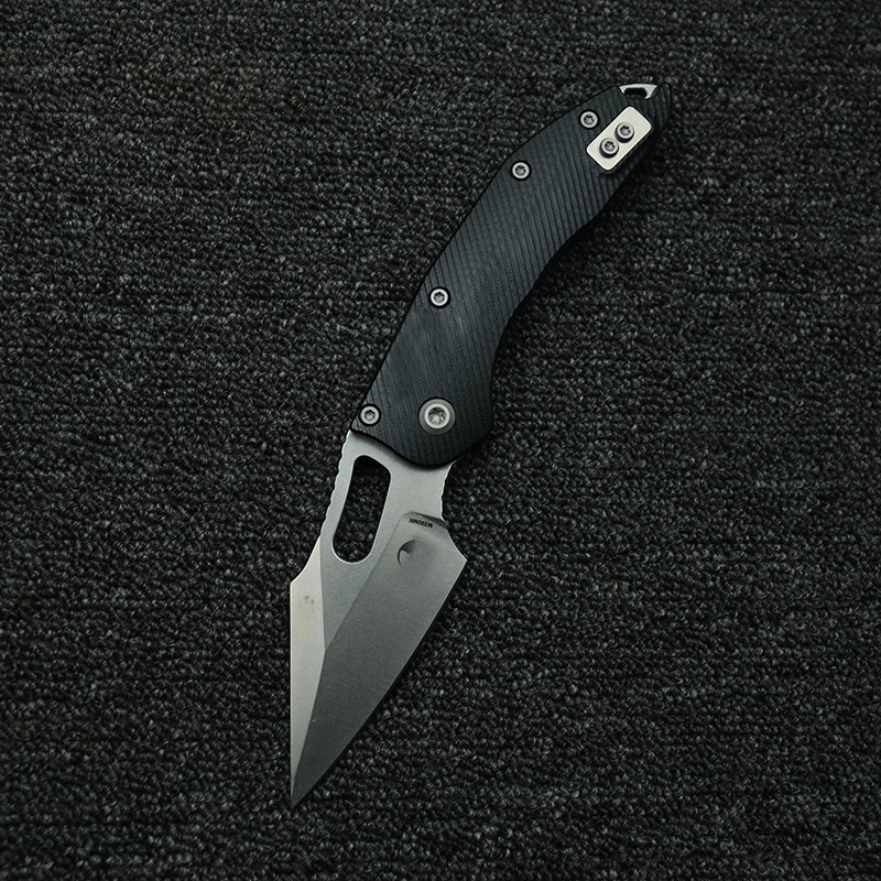 LEMIFSHE 수동 스티치 질감 G10 핸들 딥 캐리 - Edc Carry Clip 리뷰 및 가격