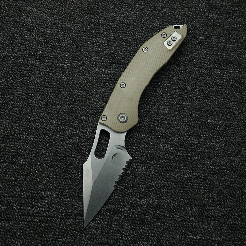 LEMIFSHE 수동 스티치 질감 G10 핸들 딥 캐리 - Edc Carry Clip 리뷰 및 가격