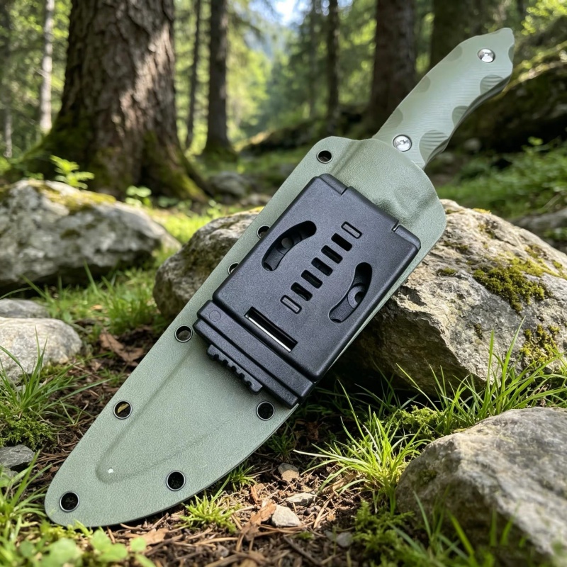고정형 칼날 칼 인체공학적 미끄럼 방지 손잡이와 휴대용 - Edc Fixed Blade Deep Carry 리뷰 및 가격