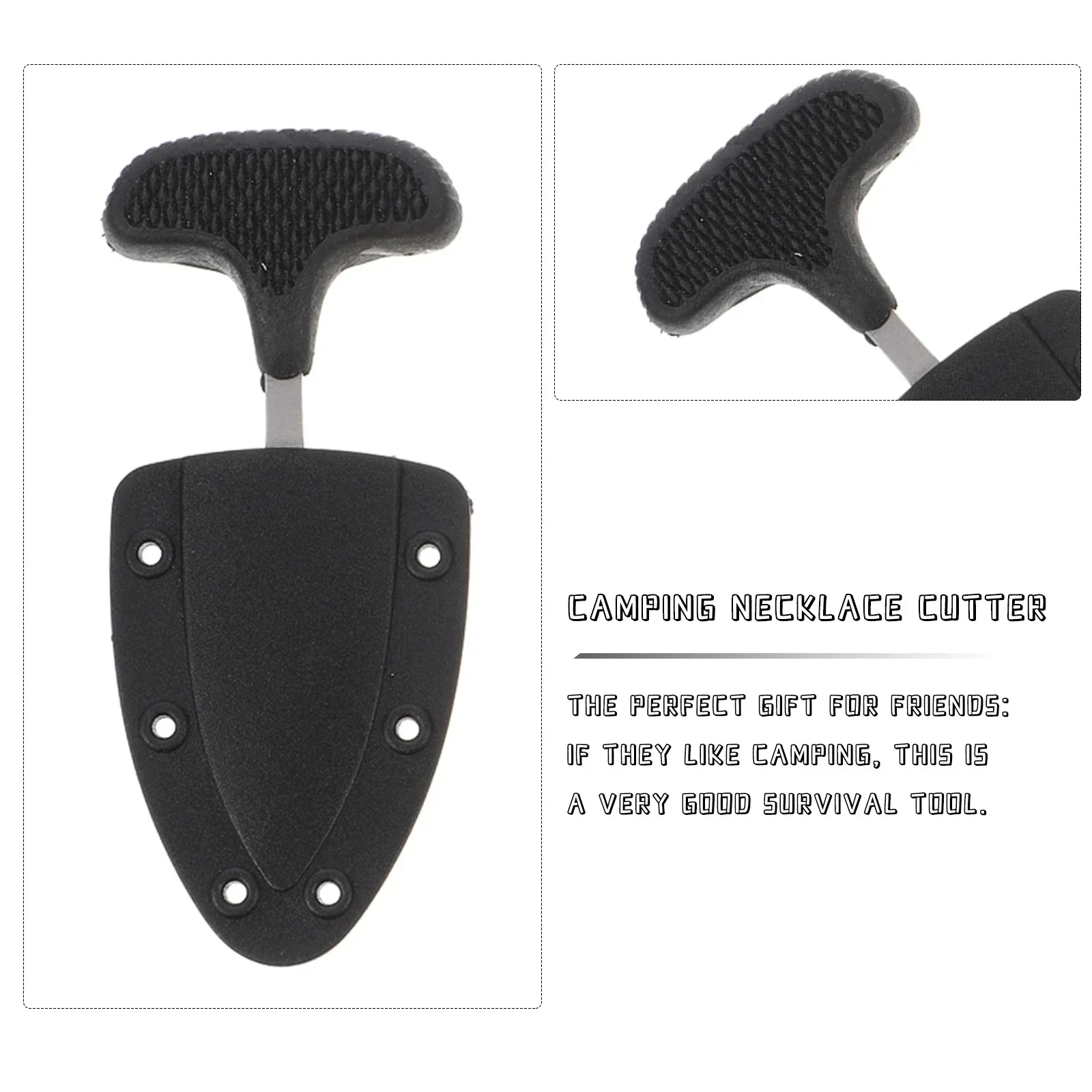 2피스 세트(칼집 포함) – 목에 착용하는 칼, 캠핑, - Edc Fixed Blade Deep Carry 리뷰 및 가격