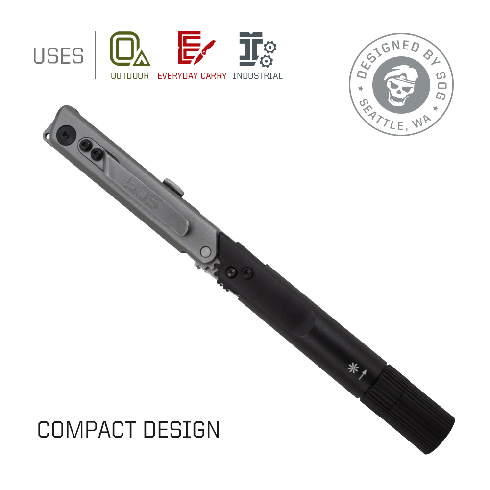 SOG BATON Q2 4 in 1 멀티 도구 펜 소형 - Edc Carry Flashlight 리뷰 및 가격