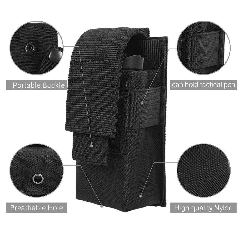모듈형 MOLLE 허리 파우치: EDC 및 전술 사냥  - Edc Carry Flashlight 리뷰 및 가격